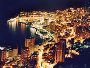 Vue panoramique sur la Principauté de Monaco